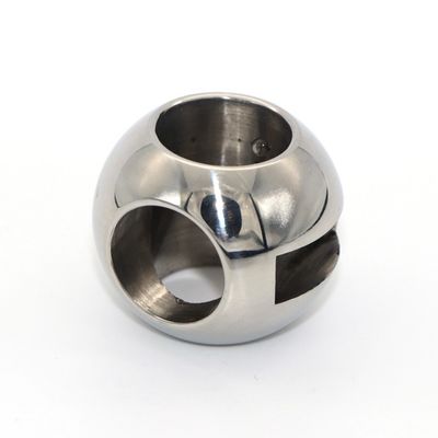 Tres partes de bola de acero inoxidable de metal pequeño accesorios de puertas de acero inoxidable válvula de bola rendimiento superior y durabilidad hecha