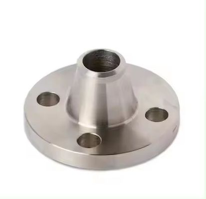 Tamaño personalizado Flange de acero inoxidable de plata con conexión estándar ISO y flange