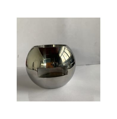 Superficie pulida de espejo recto a medida 201 Bola de válvula de acero inoxidable para flotar recto a través de la válvula