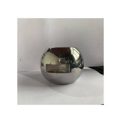 Productos populares personalizados piezas de válvulas metálicas pequeñas de bolas de repuesto con estándar nacional 304/316L y acabado pulido en espejo