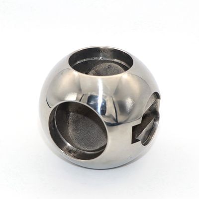 Válvulas piezas de repuesto Instalación rápida de válvula de bola de acero inoxidable con soporte OEM personalizado y superficie pulida de espejo