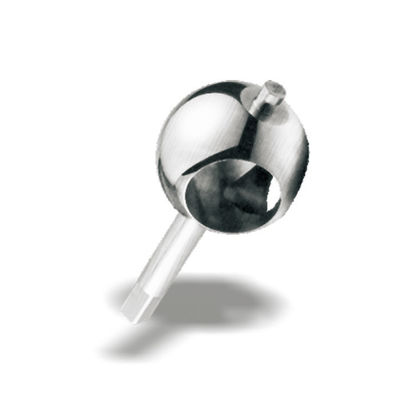 Válvulas Piezas de repuesto 201/304/316L Bola de mango largo de acero inoxidable para aplicaciones duraderas y resistentes a la corrosión