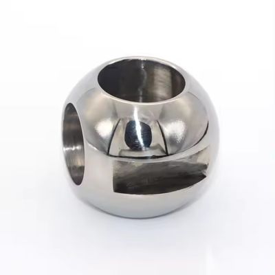 Accesorios de válvula de puerta de acero inoxidable de plata pequeña de larga duración con superficie pulida en espejo y resistencia a la corrosión