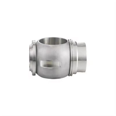 Apoyo personalizado OEM Plata de acero inoxidable Bol de válvula de sellado duro con asiento de válvula 201/304/316L de ISO certificado