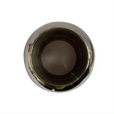Venta de piezas de repuesto de válvula de bola de una pieza estándar nacional con diseño transparente y superficie pulida en espejo
