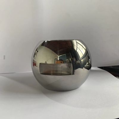 Venta de piezas de repuesto de válvula de bola de una pieza estándar nacional con diseño transparente y superficie pulida en espejo