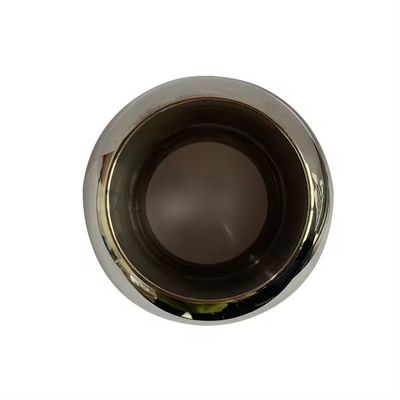 Apoyo personalizado OEM válvula de bola de una pieza de acero inoxidable con garantía y superficie pulida en espejo