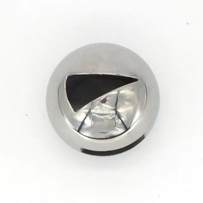 Resistencia a la corrosión de las bolas en forma de V de acero inoxidable válvula de bola de 3 vías personalizada