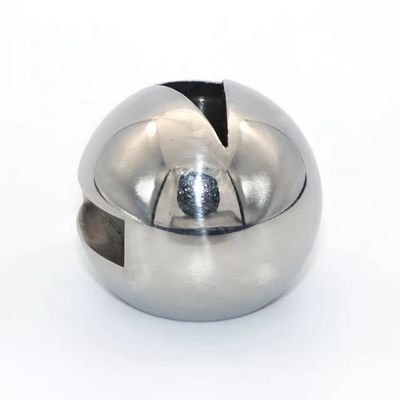Resistencia a la corrosión de las bolas en forma de V de acero inoxidable válvula de bola de 3 vías personalizada