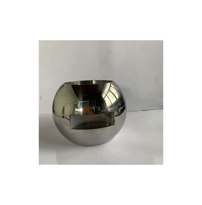 DN65-DN100 muy recomendado válvula de bola de acero inoxidable recta con soporte personalizado OEM