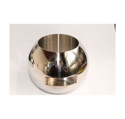 201/304/316L Válvula de puerta de acero inoxidable de metal pequeño Accesorios de repuesto Válvula de bolas fundidas con superficie pulida de espejo