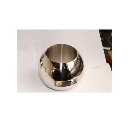 201/304/316L Válvula de puerta de acero inoxidable de metal pequeño Accesorios de repuesto Válvula de bolas fundidas con superficie pulida de espejo