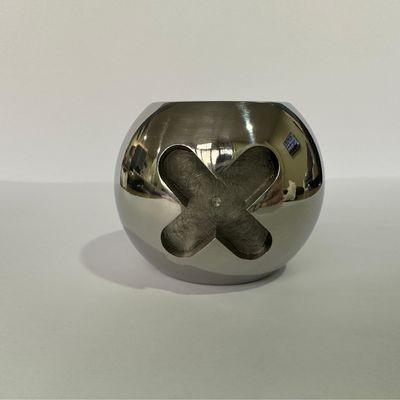 Accesorios de válvula de bola ajustable de una pieza con resistencia a la corrosión en superficie pulida de espejo