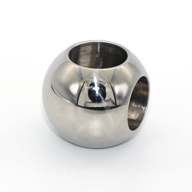 Tres partes de bola de acero inoxidable de metal pequeño accesorios de puertas de acero inoxidable válvula de bola rendimiento superior y durabilidad hecha