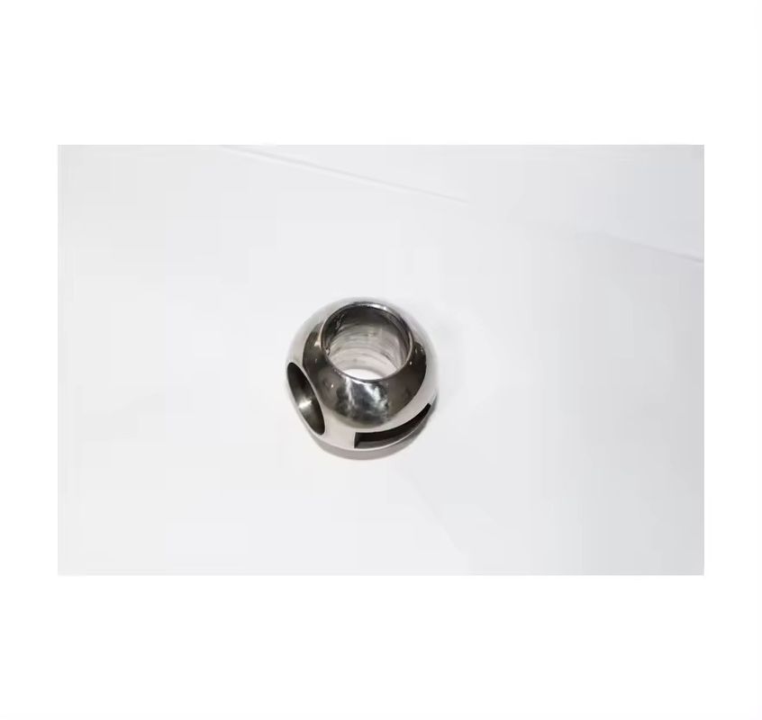 201/304/316L Resistencia a la corrosión Diseño ajustable de válvula de bola de micro pieza