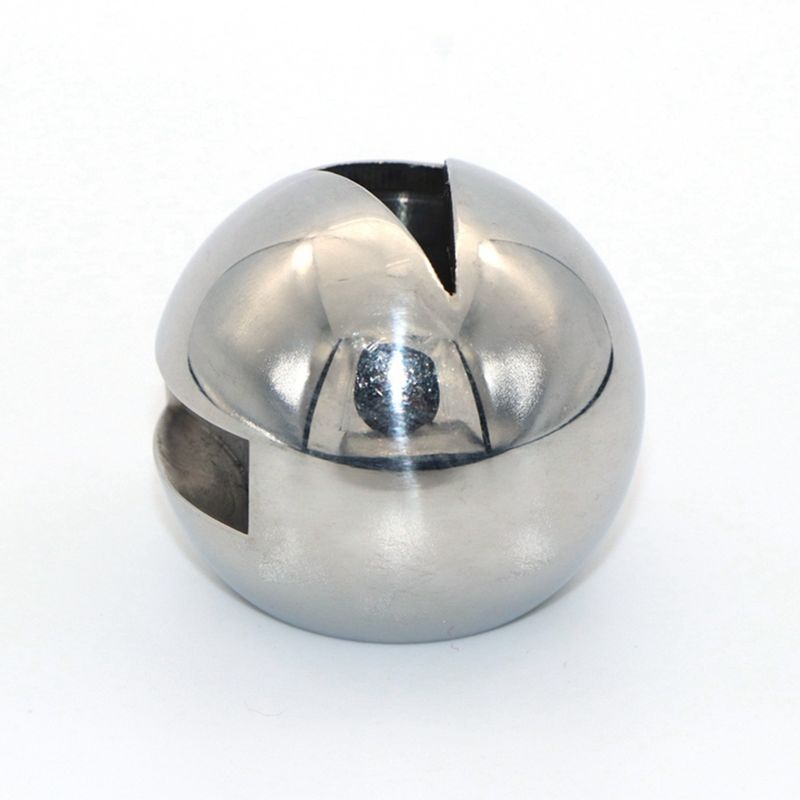 Válvula de bola en forma de V de acero inoxidable 201/304/316l de espejo pulido