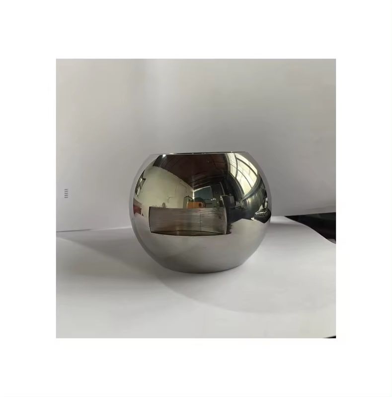 Espejo de superficie pulida bola de acero inoxidable para alta válvula de pulido y resistencia a la corrosión de acero inoxidable en la industria producto hueco