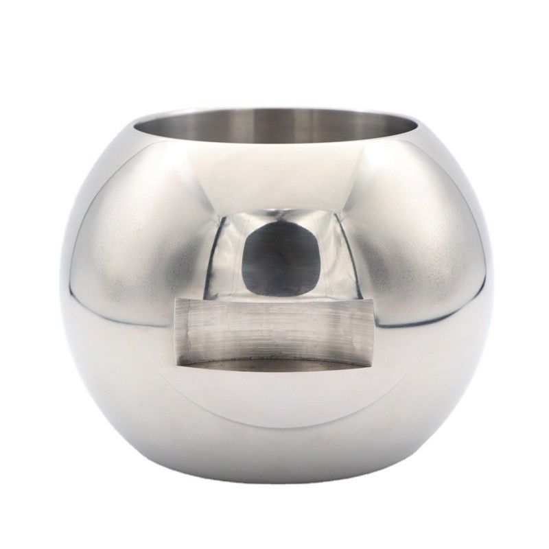 Espejo de superficie pulido 201/304/316L Accesorios de válvula de bola mini de una pieza de acero inoxidable para los requisitos del cliente
